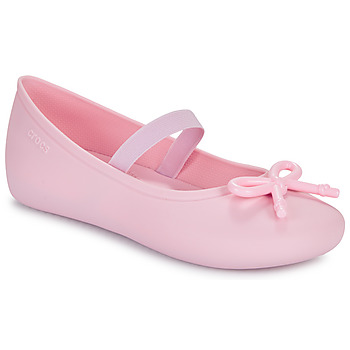 Cipők Lány Balerina cipők
 Crocs Brooklyn Bow Flat K Rózsaszín