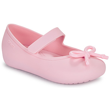 Cipők Lány Balerina cipők
 Crocs Brooklyn Bow Mary Jane Flat T Rózsaszín