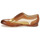 Cipők Női Oxford cipők Melvin & Hamilton SONIA 1 Barna / Arany