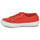 Cipők Női Rövid szárú edzőcipők Superga 2750 COTON Piros
