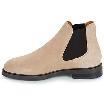 Selected SLHBLAKE SUEDE CHELSEA BOOT Bézs