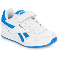 Cipők Gyerek Rövid szárú edzőcipők Reebok Classic REEBOK ROYAL CL JOG 3.0 1V Fehér / Kék