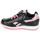 Cipők Lány Rövid szárú edzőcipők Reebok Classic REEBOK ROYAL CL JOG 3.0 1V Fekete  / Rózsaszín / Fényes