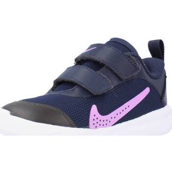Cipők Lány Rövid szárú edzőcipők Nike OMNI MULTI-COURT Kék