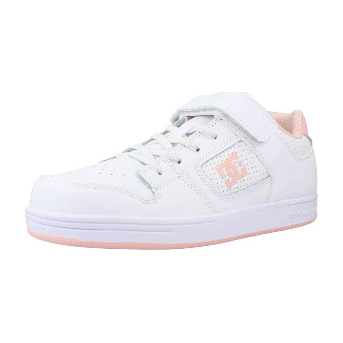 Cipők Lány Rövid szárú edzőcipők DC Shoes MANTECA 4 V Fehér