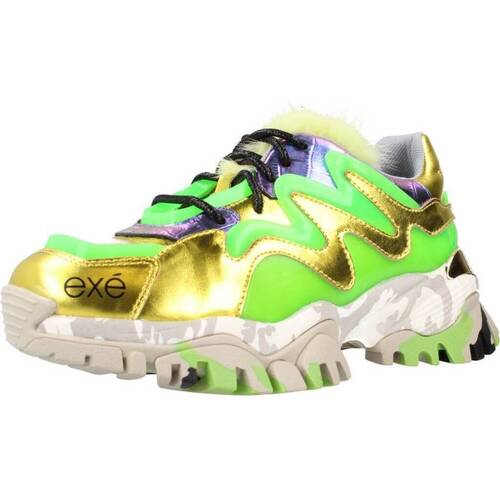 Cipők Női Divat edzőcipők Exé Shoes XY169 2E Zöld