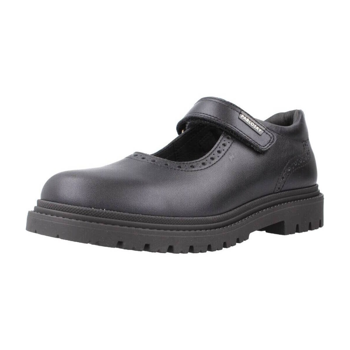 Cipők Lány Oxford cipők & Bokacipők Pablosky FORTUNE Fekete 