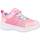 Cipők Lány Rövid szárú edzőcipők Skechers SNAP SPRINTS 2.0 Rózsaszín