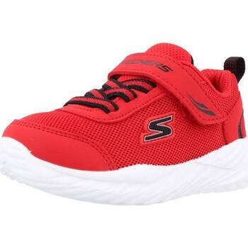 Cipők Fiú Rövid szárú edzőcipők Skechers NITRO SPRINT - ROWZER Piros