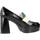 Cipők Női Mokkaszínek Lodi FEL3320 Fekete 