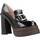 Cipők Női Mokkaszínek Lodi PIK3335 Fekete 