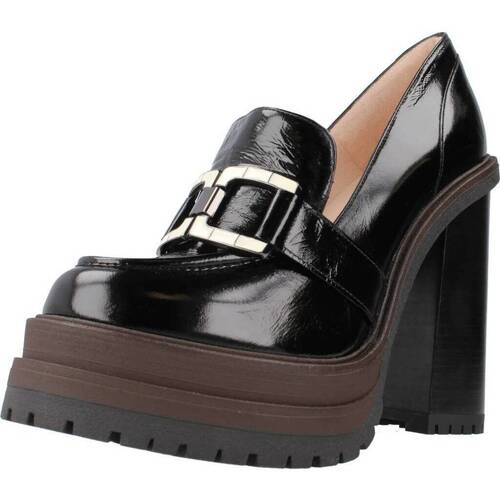 Cipők Női Mokkaszínek Lodi PIK3335 Fekete 