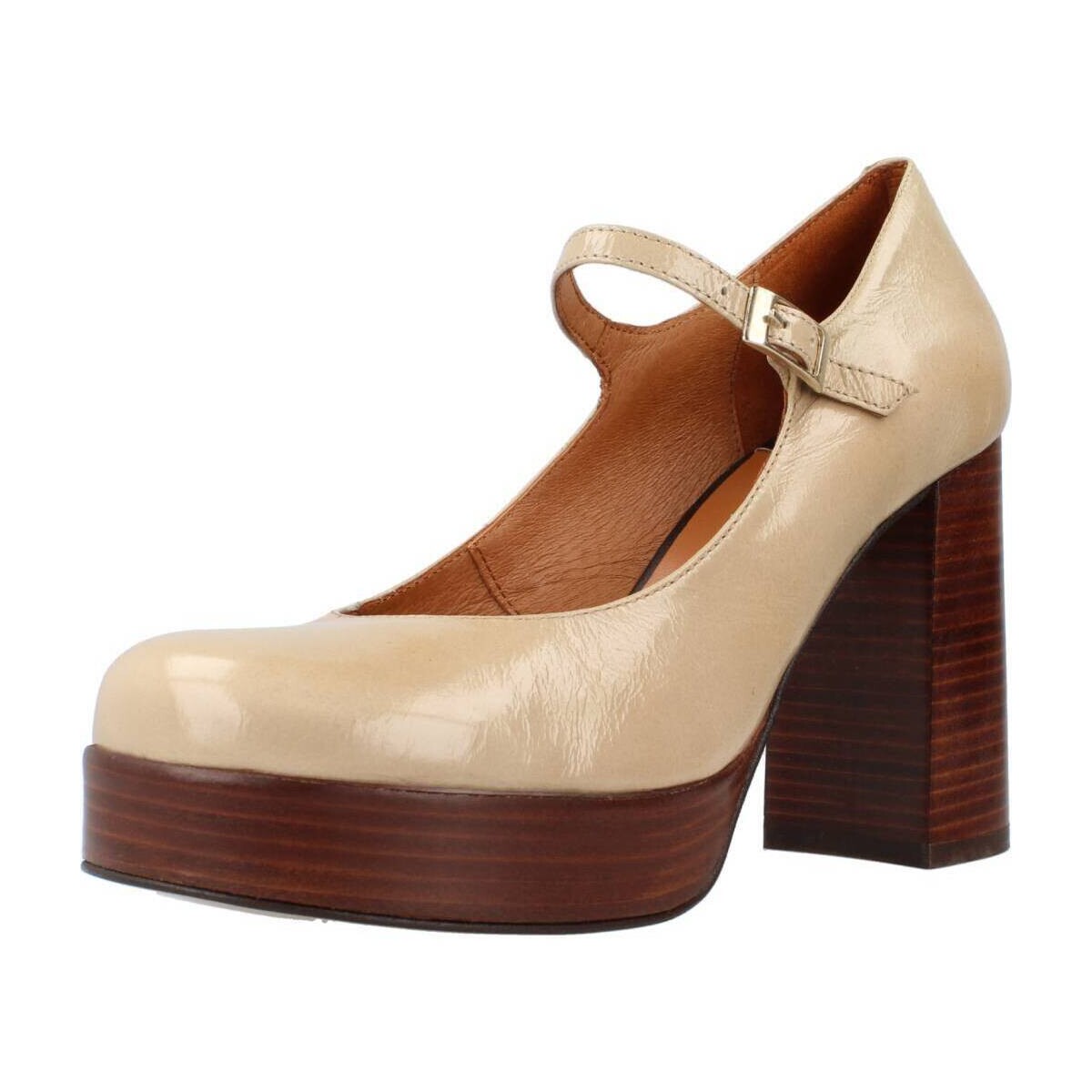 Cipők Női Oxford cipők & Bokacipők Angel Alarcon ADEMUZ Bézs