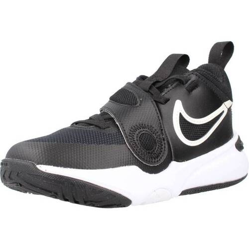 Cipők Fiú Rövid szárú edzőcipők Nike TEAM HUSTLE D 11 Fekete 