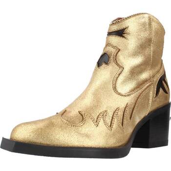 Cipők Női Bokacsizmák Nemonic 2353N Arany