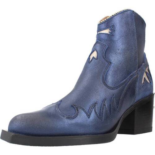 Cipők Női Bokacsizmák Nemonic 2353N Kék