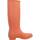 Cipők Női Csizmák Hunter ORG TALL LG BKSTRP Narancssárga