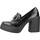 Cipők Női Mokkaszínek Noa Harmon 9555N Fekete 