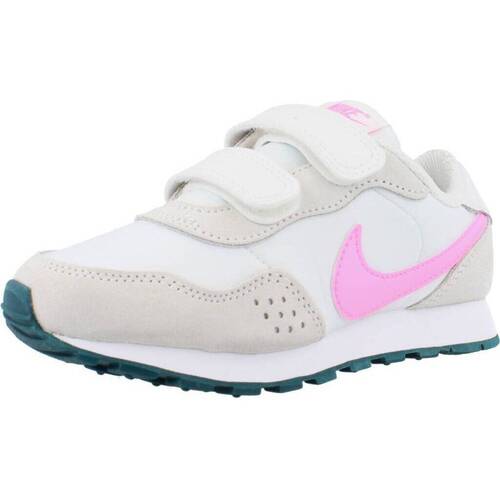Cipők Lány Rövid szárú edzőcipők Nike MD VALIANT LITTLE KIDS' Fehér