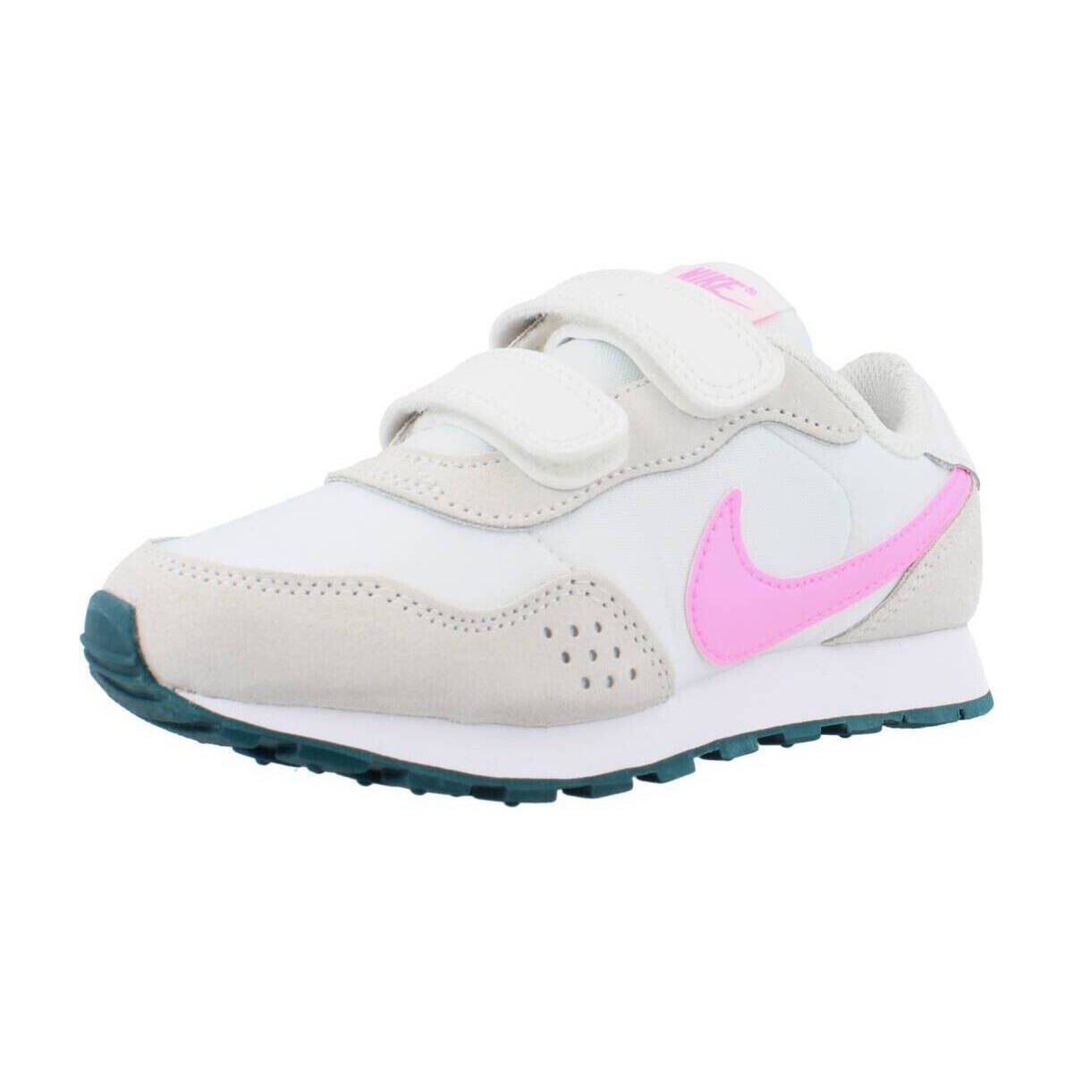Cipők Lány Rövid szárú edzőcipők Nike MD VALIANT LITTLE KIDS' Fehér