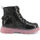 Cipők Férfi Csizmák Shone 5658-001 Black/Pink Fekete 
