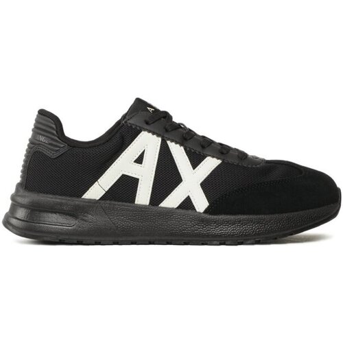 Cipők Férfi Divat edzőcipők EAX XUX071 XV527 Fekete 