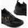 Cipők Férfi Rövid szárú edzőcipők Emporio Armani EA7 X8X113 XK269 Fekete 