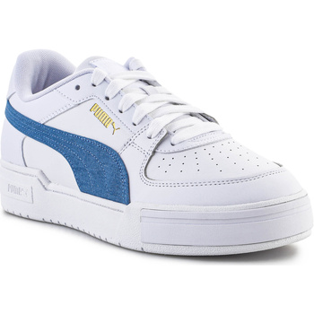 Cipők Férfi Rövid szárú edzőcipők Puma Cali Pro Denim Casual Unisex White Blue 385690-01 Sokszínű