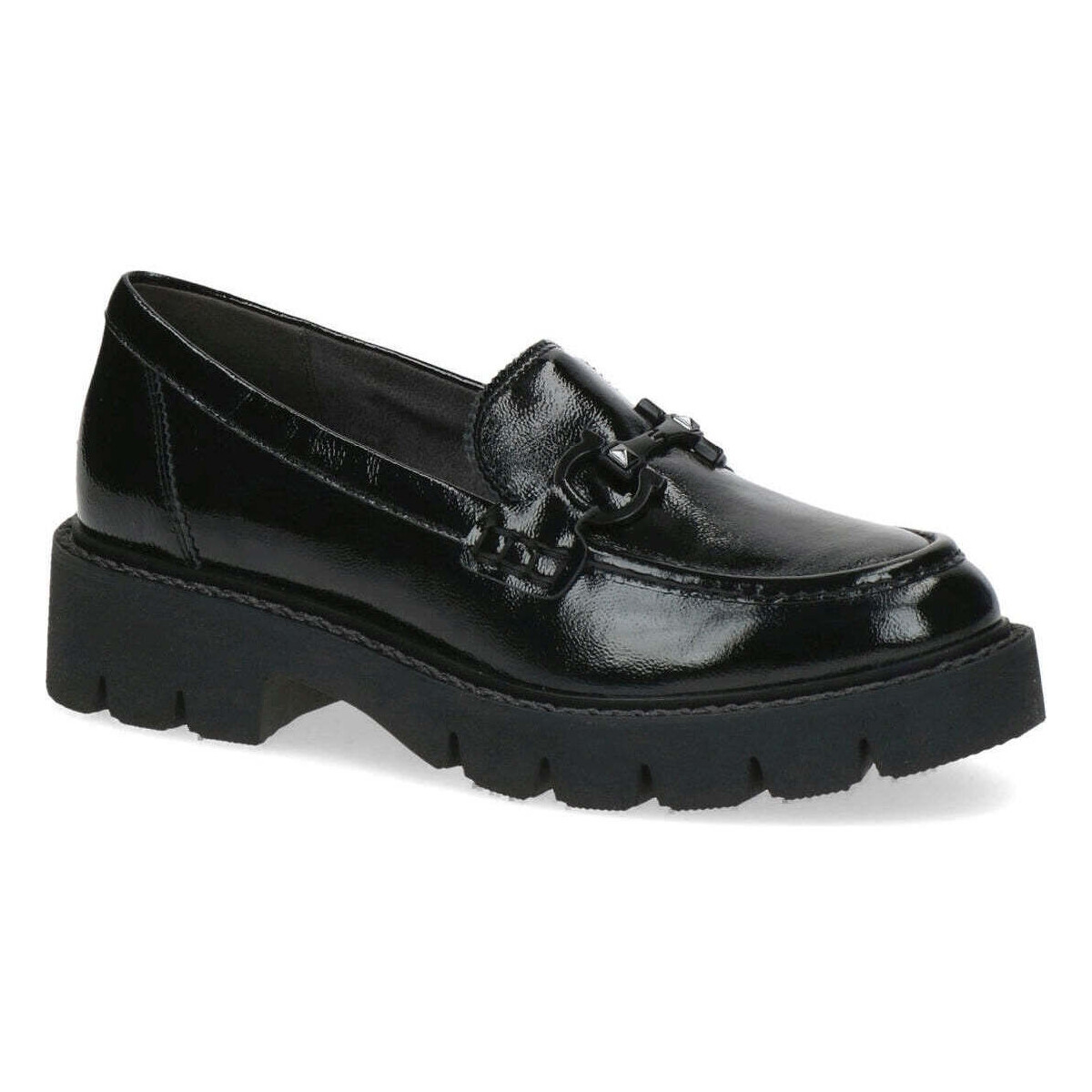 Cipők Női Mokkaszínek Caprice  Fekete 