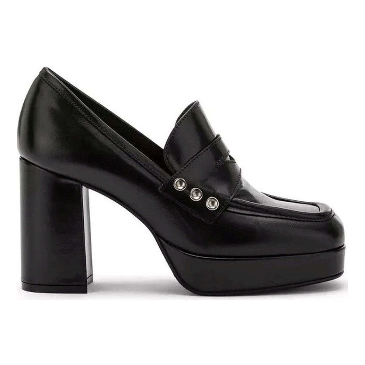 Cipők Női Mokkaszínek Carmens Padova  Fekete 