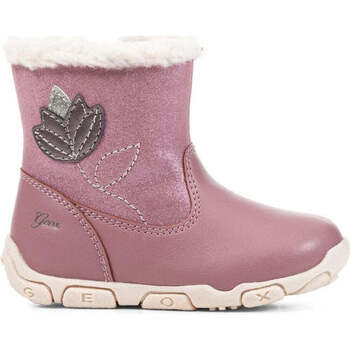Cipők Lány Rövid szárú edzőcipők Geox  Rózsaszín