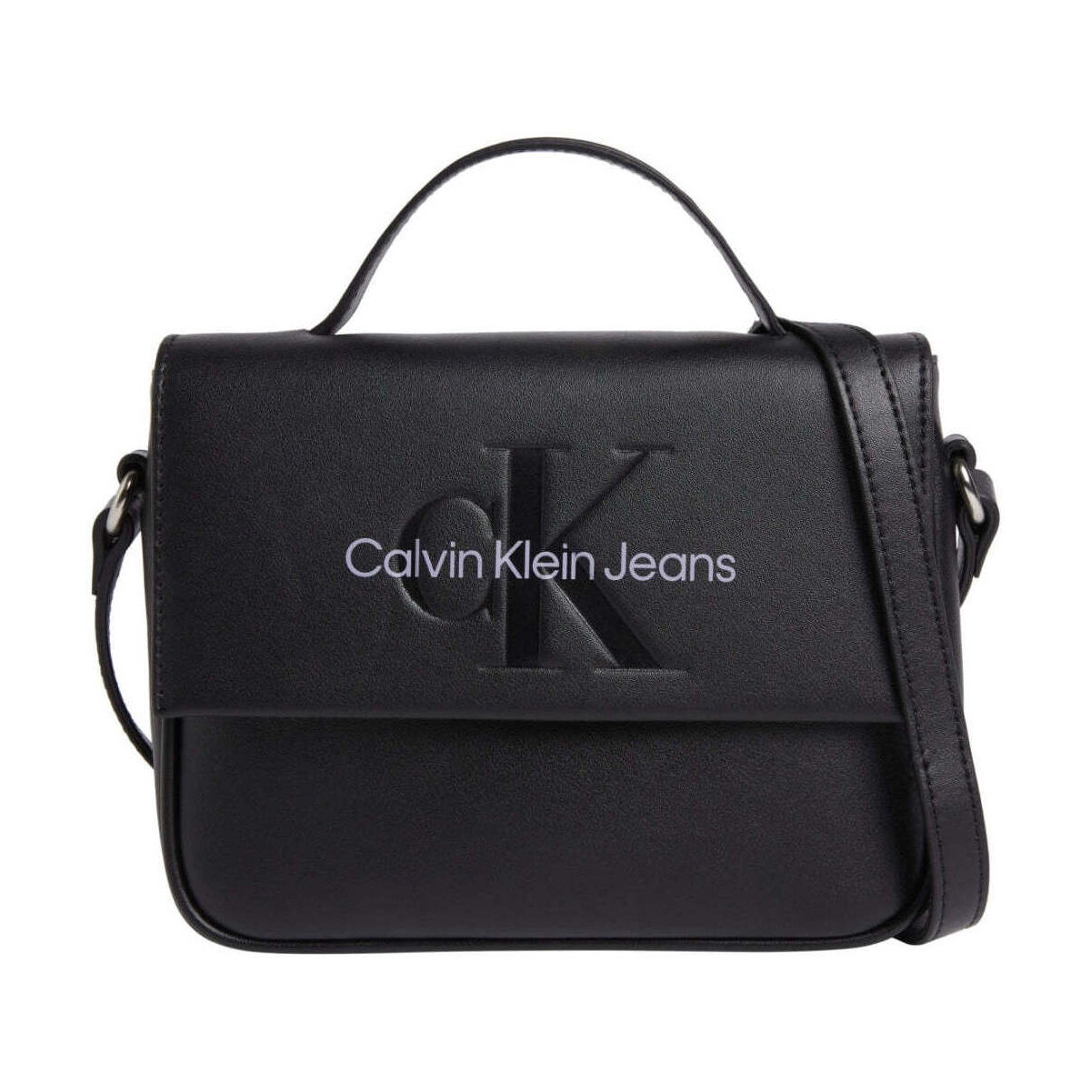 Táskák Női Válltáskák Calvin Klein Jeans  Fekete 