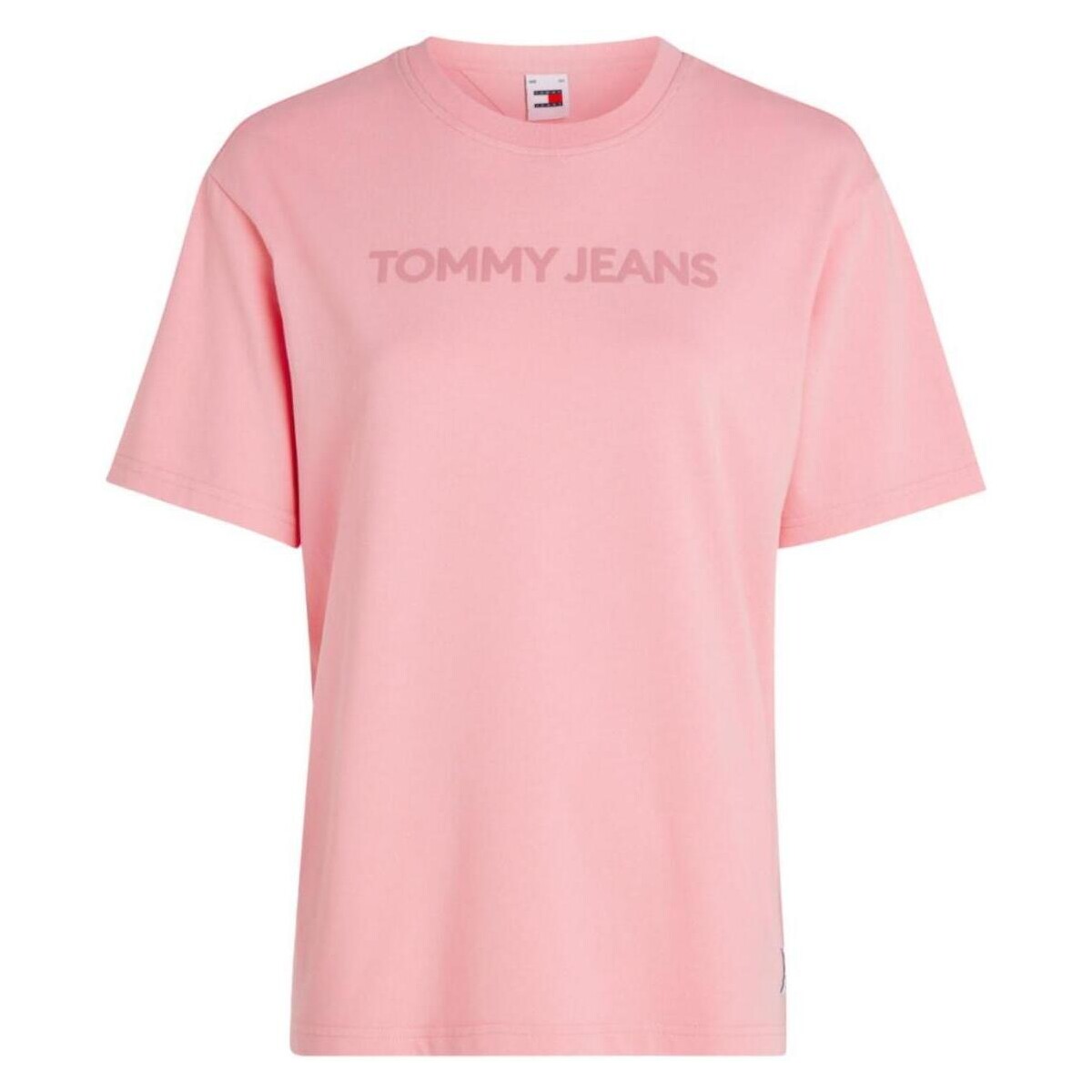 Ruhák Női Rövid ujjú pólók Tommy Hilfiger  Rózsaszín