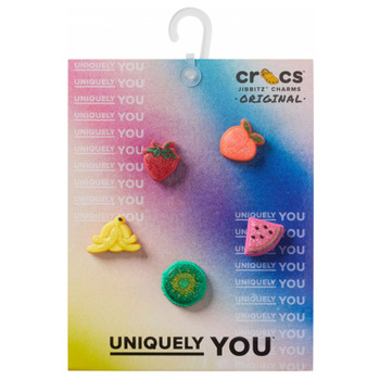 Kiegészítők Cipő kiegészítők Crocs Sparkle Glitter Fruits 5 Pack Sokszínű