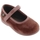 Cipők Gyerek Oxford cipők Victoria Baby Shoes 02752 - Nude Rózsaszín