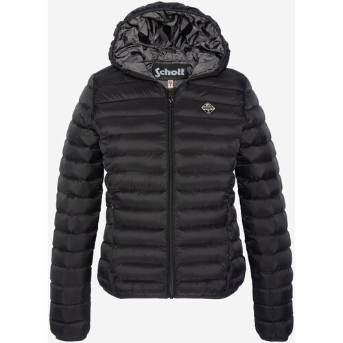 Ruhák Női Steppelt kabátok Schott VERADO22W Fekete 