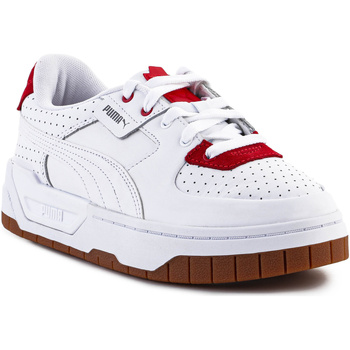Cipők Női Rövid szárú edzőcipők Puma Cali Dream Heritage White / Gum / High Risk Red 384010-01 Sokszínű