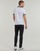 Ruhák Férfi Rövid ujjú galléros pólók Versace Jeans Couture 76GAGT00 Fehér / Fekete 