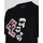 Ruhák Női Pólók / Galléros Pólók Karl Lagerfeld 240W1727 OVERSIZED IKONIK VARSITY TEE Fekete 