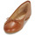 Cipők Női Balerina cipők
 Lauren Ralph Lauren JAYNA-FLATS-CASUAL Konyak