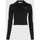 Ruhák Női Pólók / Galléros Pólók Calvin Klein Jeans J20J222556 Fekete 