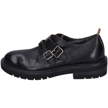 Cipők Női Oxford cipők & Bokacipők Moma EY476 84301F-VAR Fekete 
