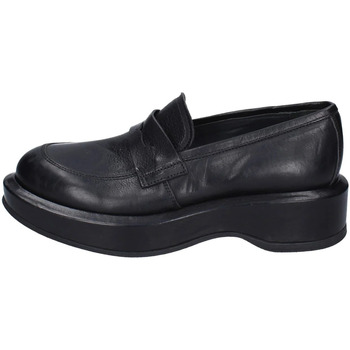 Cipők Női Mokkaszínek Moma EY487 82301E-CU Fekete 