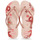 Cipők Női Lábujjközös papucsok Havaianas SLIM ORGANIC Rózsaszín