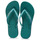 Cipők Női Lábujjközös papucsok Havaianas SLIM SPARKLE II Zöld