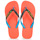 Cipők Férfi Lábujjközös papucsok Havaianas BRASIL MIX Narancssárga
