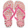 Cipők Lány Lábujjközös papucsok Havaianas KIDS FLORES Rózsaszín