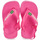 Cipők Lány Lábujjközös papucsok Havaianas BABY BRASIL LOGO II Rózsaszín