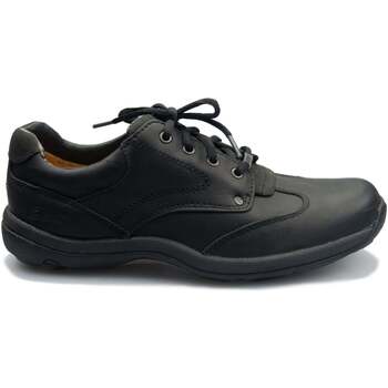 Cipők Férfi Oxford cipők & Bokacipők Clarks Spy Step GTX Fekete 