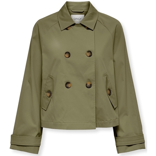 Ruhák Női Kabátok Only Noos April Short Jacket - Aloe Zöld